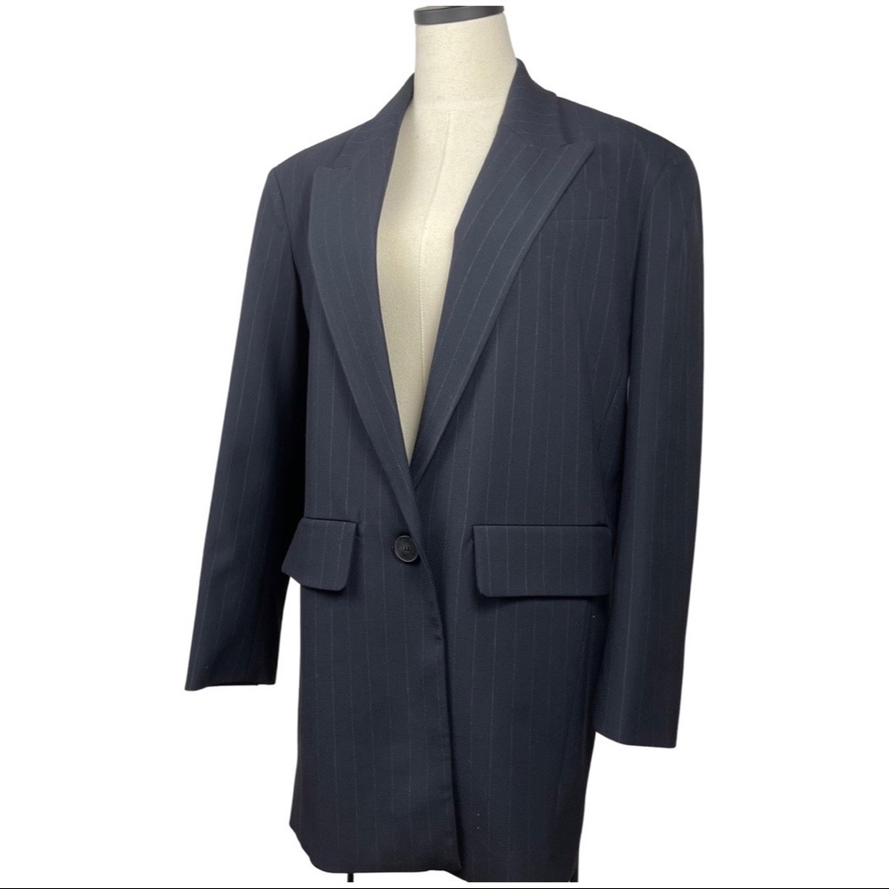 COPY - ZARA PINSTRIPE BLAZER DRESS